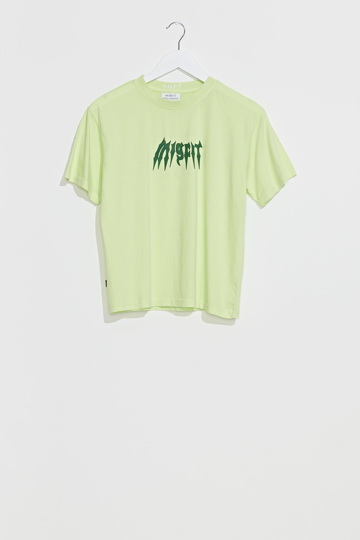 GRACE BURN BABY TEE - Lime