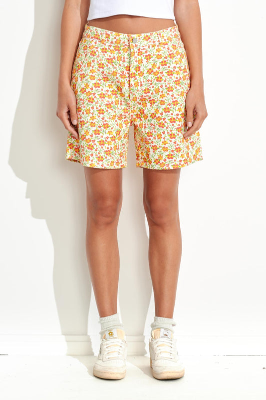 HEAVENLY PEOPLE SHORT - White Floral