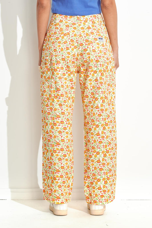 HEAVENLY PEOPLE PANT - White Floral