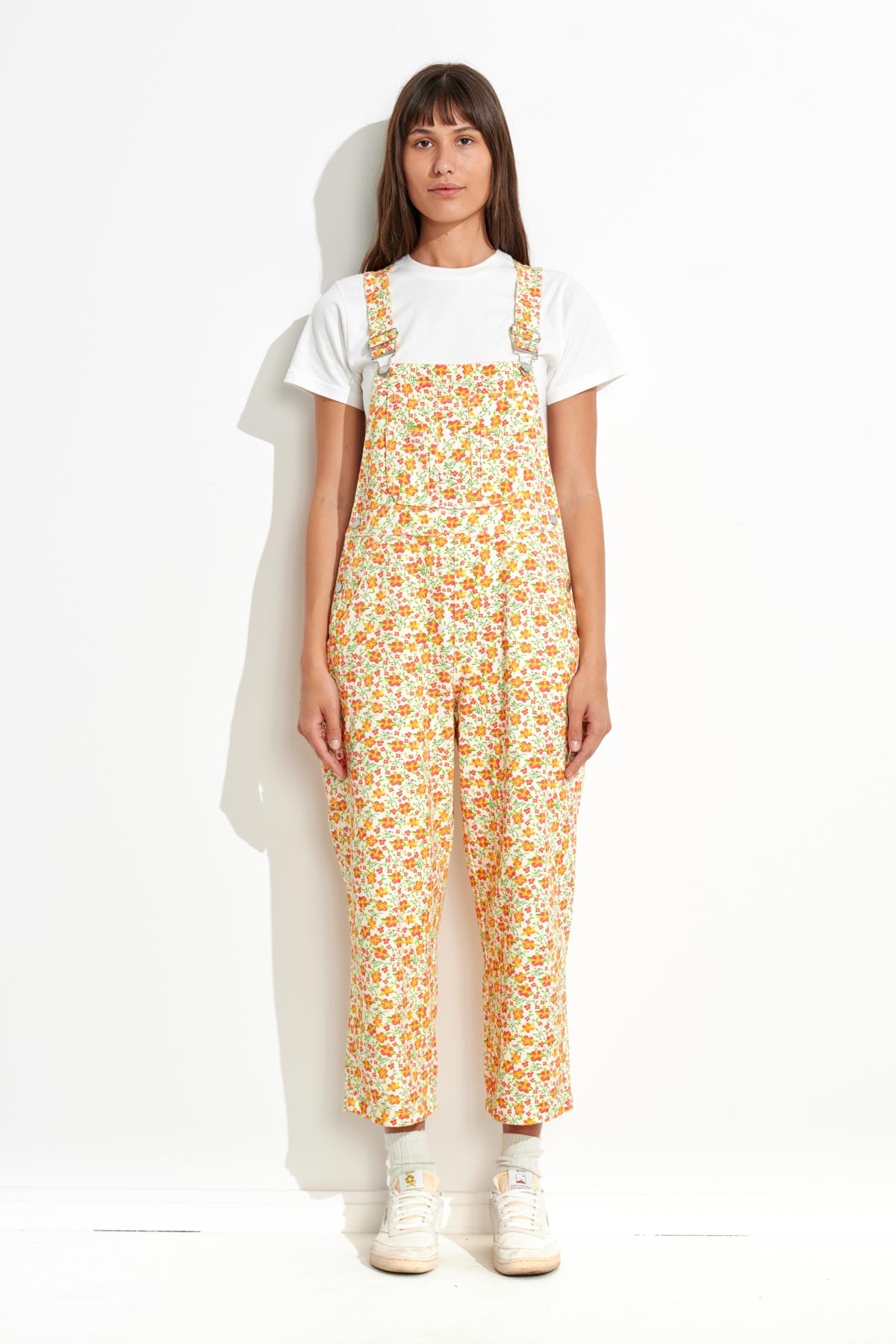 HEAVENLY PEOPLE OVERALLS - White Floral