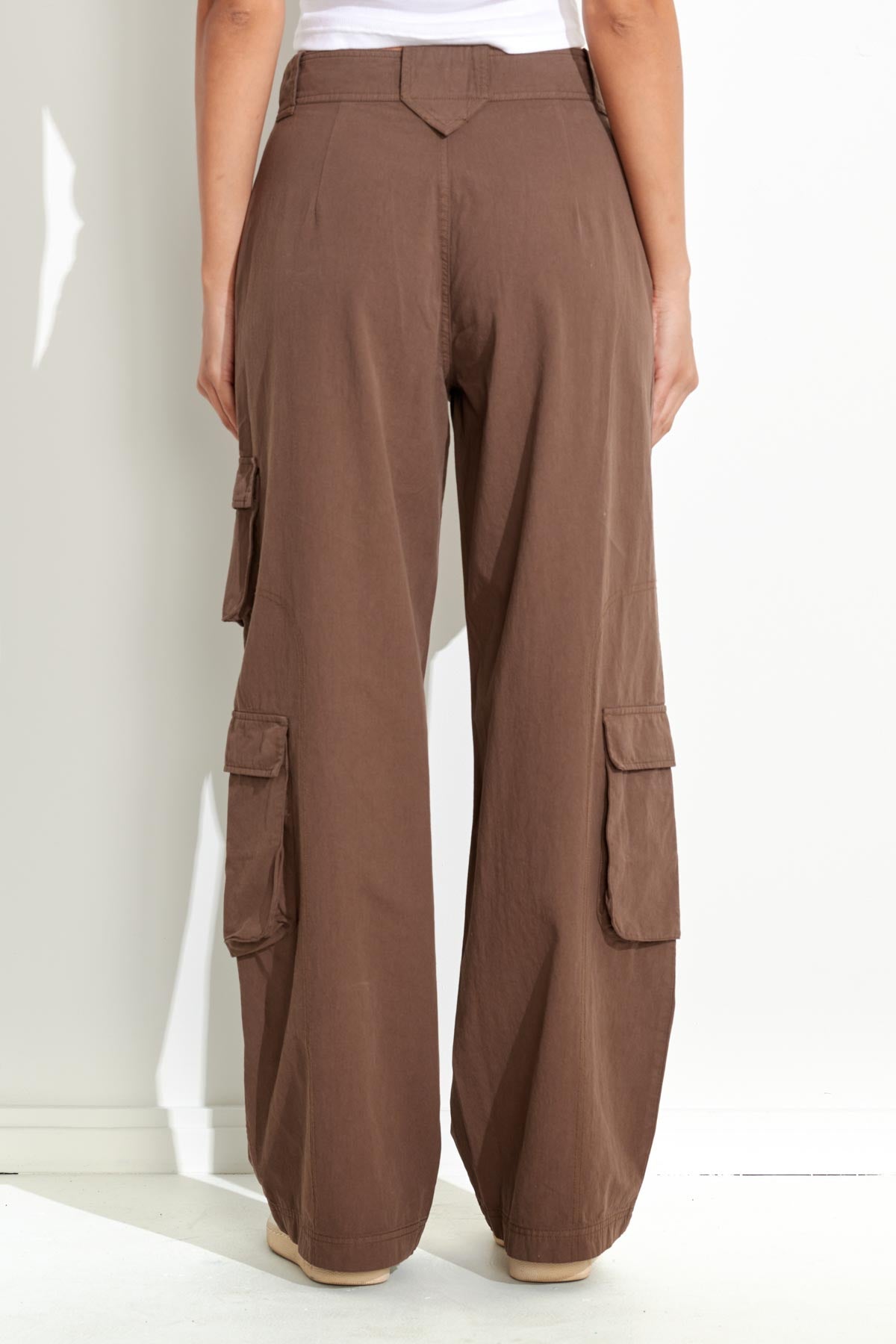 WATER PIPE CARGO PANT - Chocolate