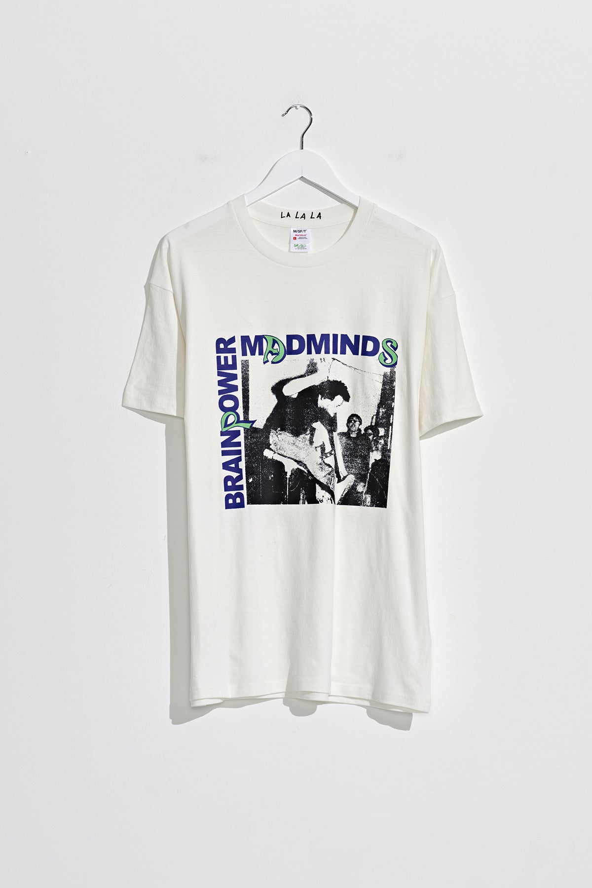 BENT INFORM 50/50 AAA SS TEE - WASHED WHITE