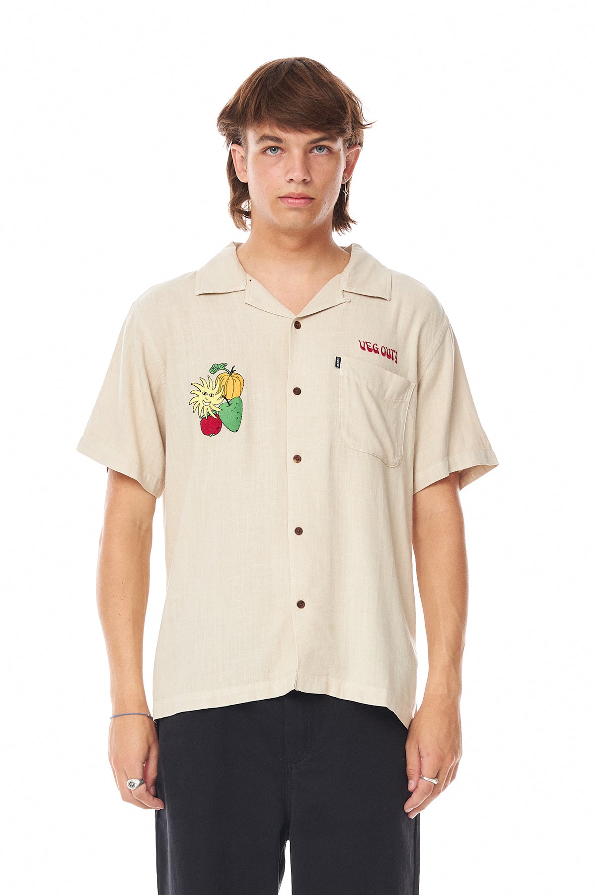 Wonder Fruit SS Shirt - SANDSHELL
