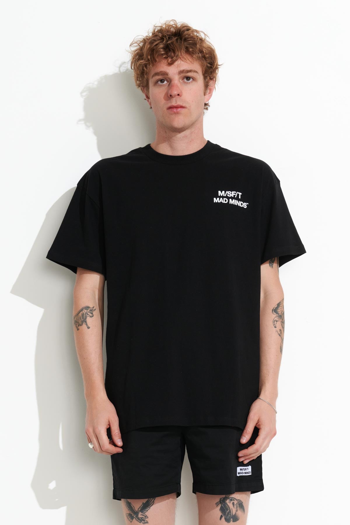 SUPERCORPORATE 3.0 SS TEE - Washed Black | Misfit Shapes