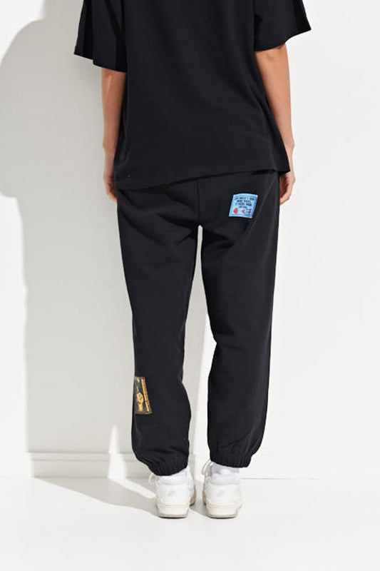POUND FOR POUND TRACKPANT - Black